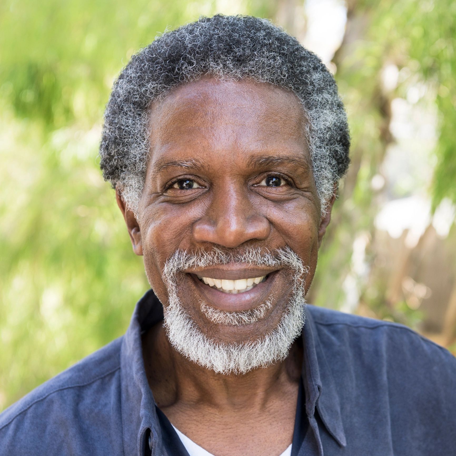 Portrait of a pastor in natural light